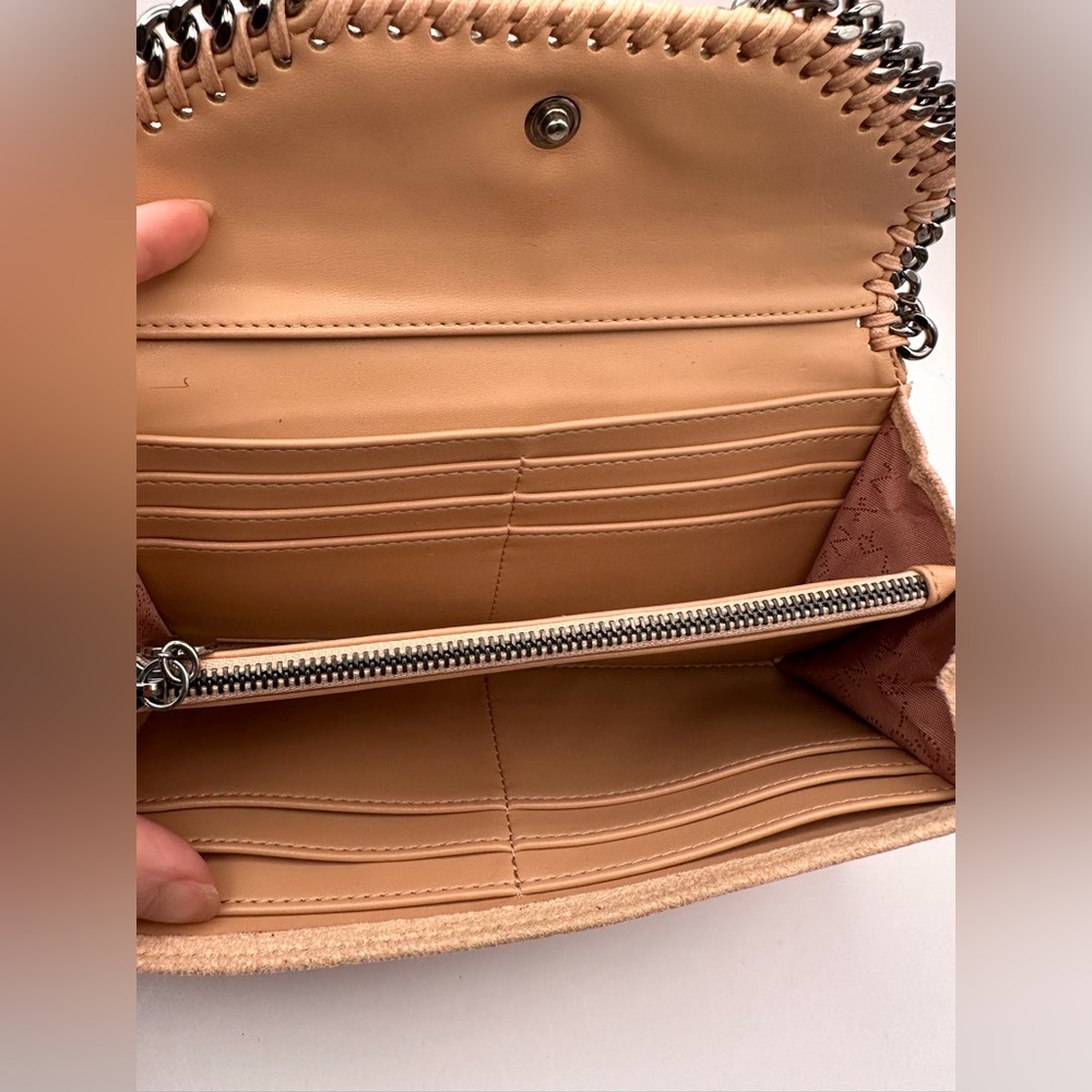 Stella McCartney pink Falabella long wallet - Picture 4 of 10